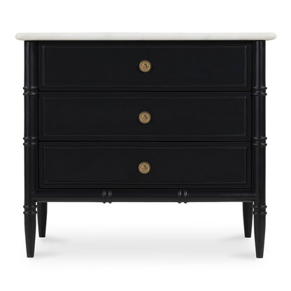 Moes Home - Eleanor Nightstand Black - RP-1062-02 view 1