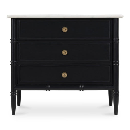 Moes Home - Eleanor Nightstand Black - RP-1062-02 view 1