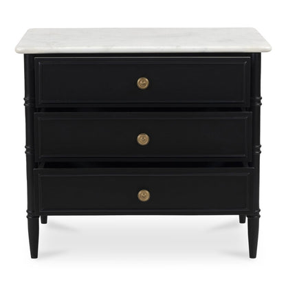 Moes Home - Eleanor Nightstand Black - RP-1062-02 view 2