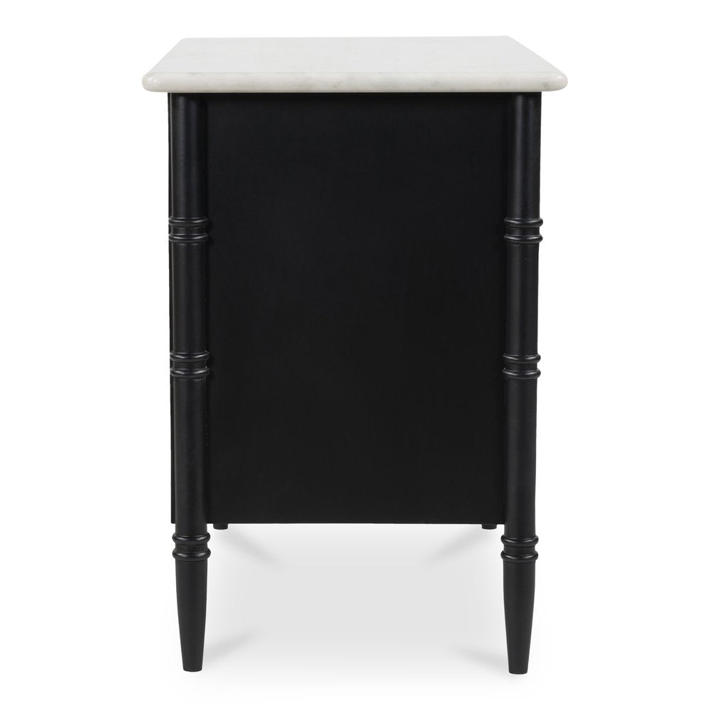 Moes Home - Eleanor Nightstand Black - RP-1062-02 view 5