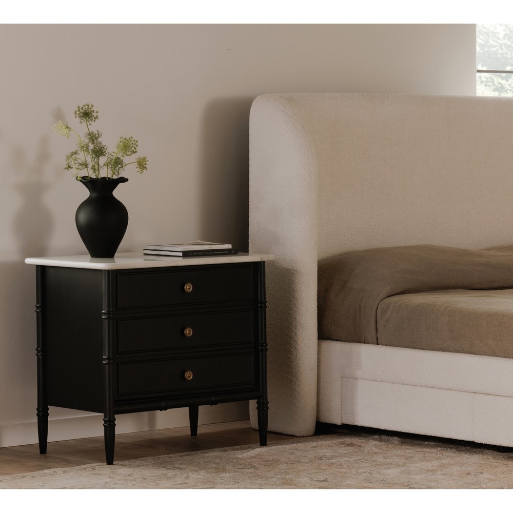 Moes Home - Eleanor Nightstand Black - RP-1062-02 view 11