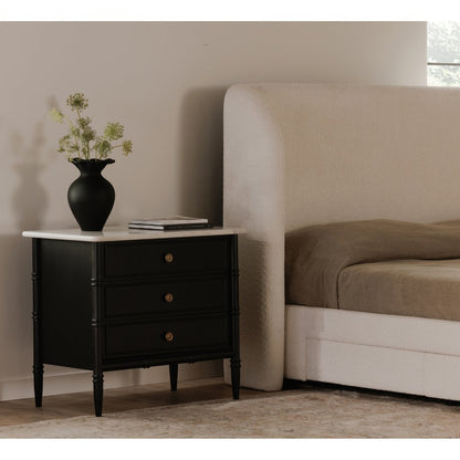 Moes Home - Eleanor Nightstand Black - RP-1062-02 view 11