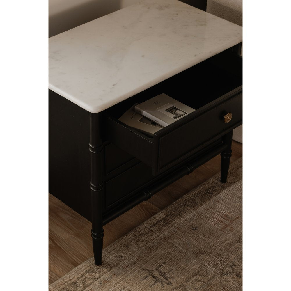 Moes Home - Eleanor Nightstand Black - RP-1062-02 view 12