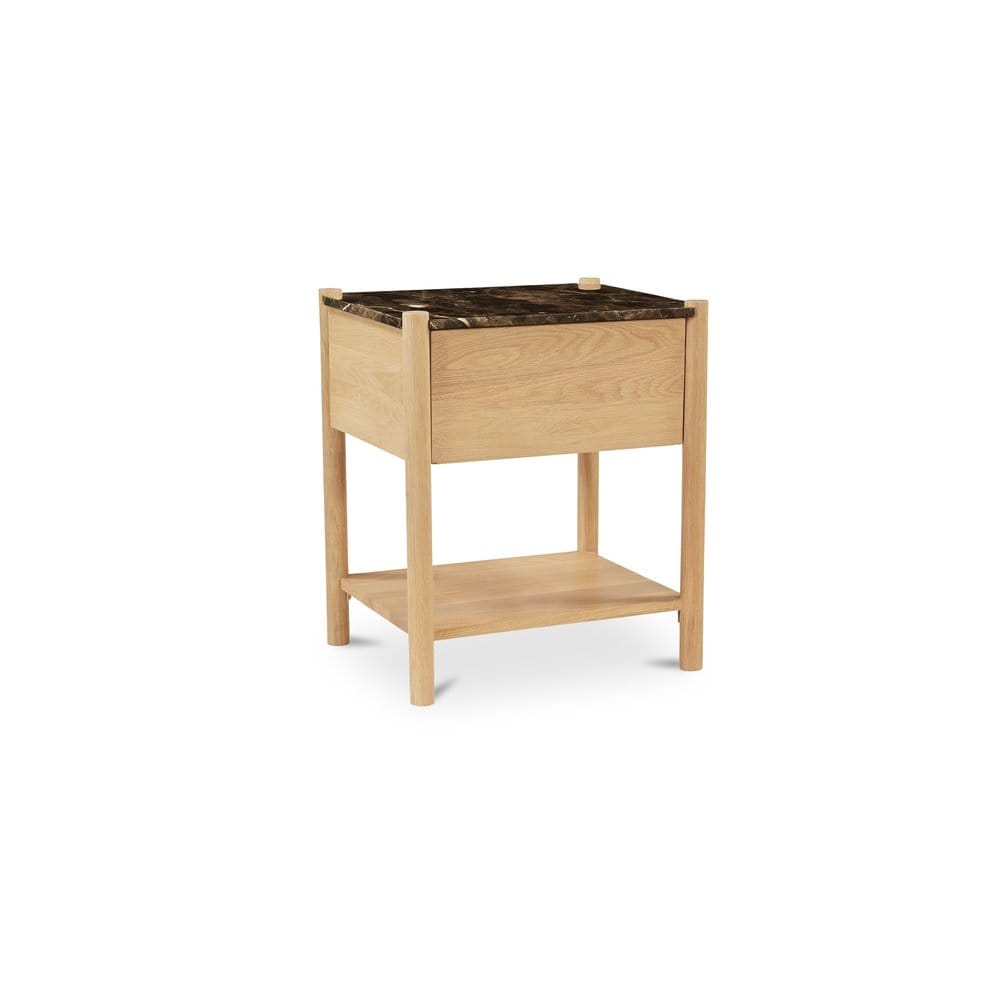Moes Home - Elio Nightstand Dark Emperador Marble - JD-1104-20 view 3