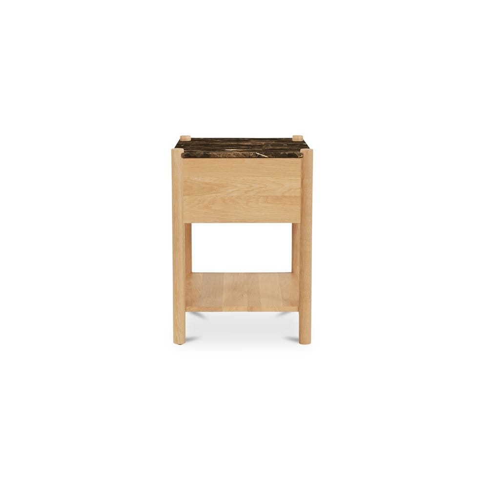 Moes Home - Elio Nightstand Dark Emperador Marble - JD-1104-20 view 4