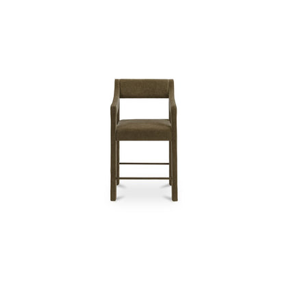 Moes Home - Elise Counter Stool Cedar Green - YM-1028-27 view 2