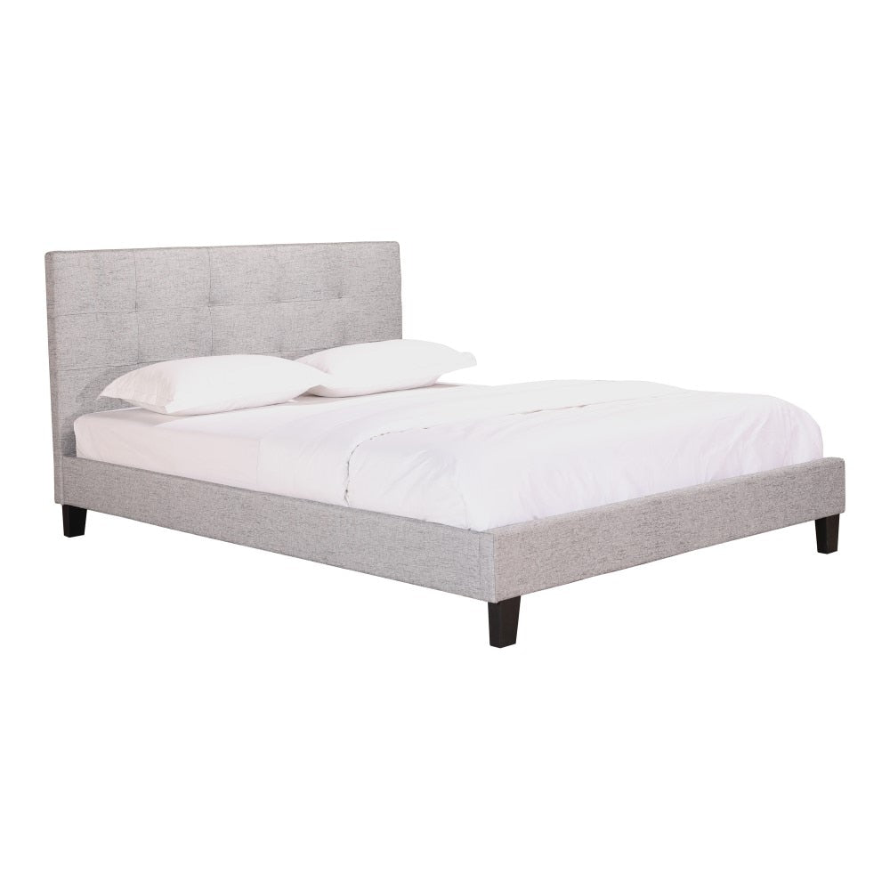 Moes Home - Eliza King Bed in Light Grey Fabric - RN-1021-29-0 veiw 2