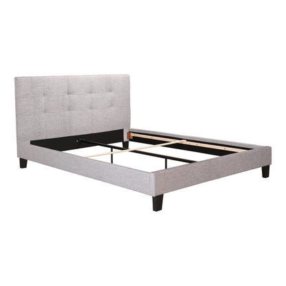Moes Home - Eliza King Bed in Light Grey Fabric - RN-1021-29-0 veiw 4