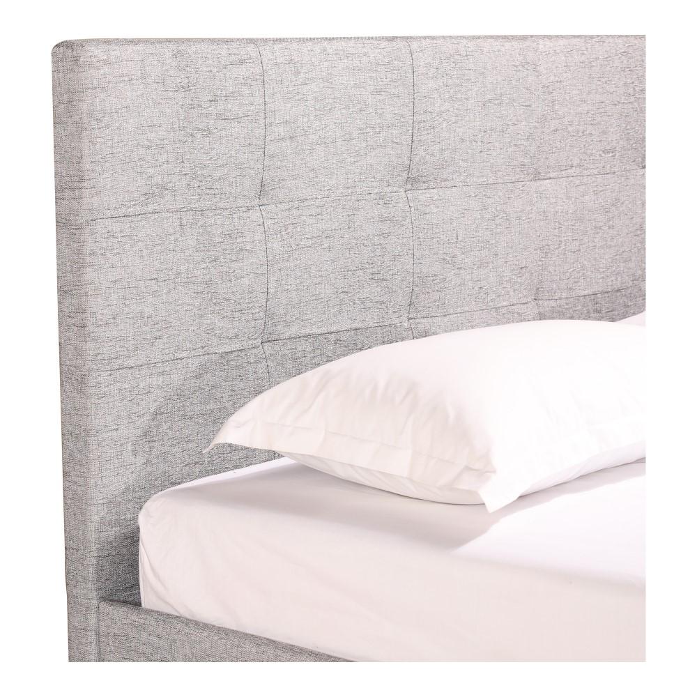 Moes Home - Eliza King Bed in Light Grey Fabric - RN-1021-29-0 veiw 5