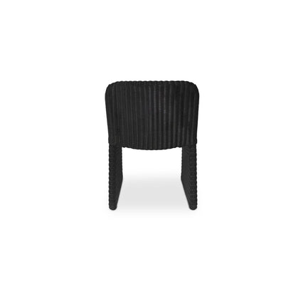 Moes Home - Ella Outdoor Dining Chair Charcoal-Set of 2 - ET-1012-07 view 3