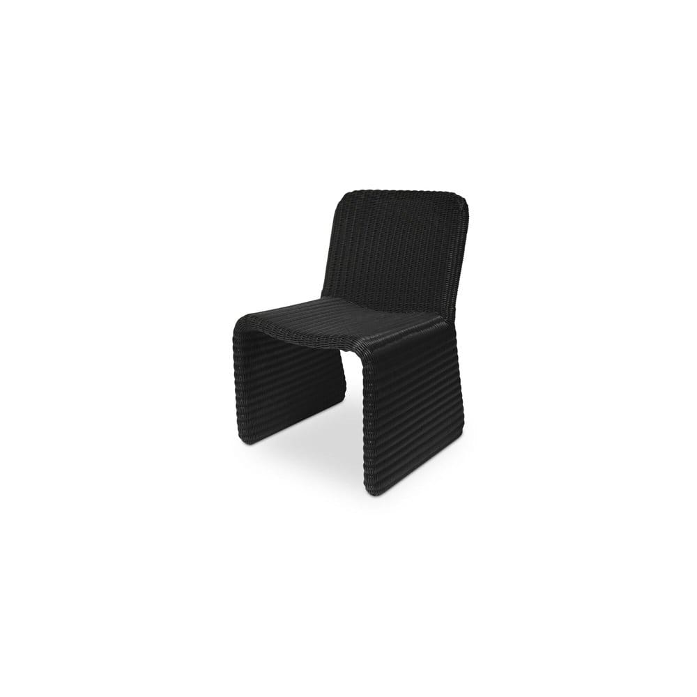 Moes Home - Ella Outdoor Dining Chair Charcoal-Set of 2 - ET-1012-07 view 4
