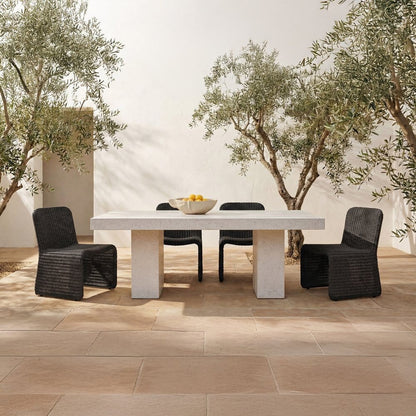 Moes Home - Ella Outdoor Dining Chair Charcoal-Set of 2 - ET-1012-07 view 8