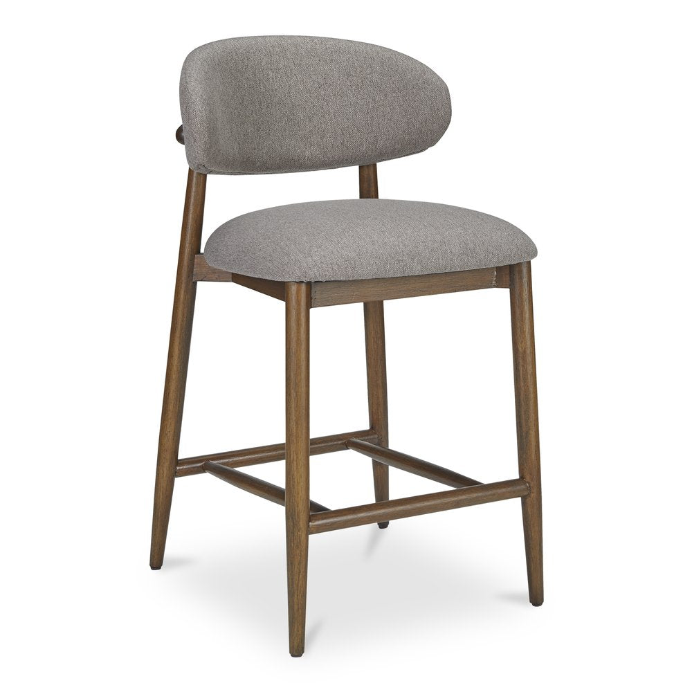 Moes Home - Ellie Counter Stool Light Brown - ME-1070-21 view 3