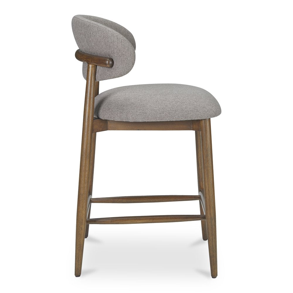 Moes Home - Ellie Counter Stool Light Brown - ME-1070-21 view 4