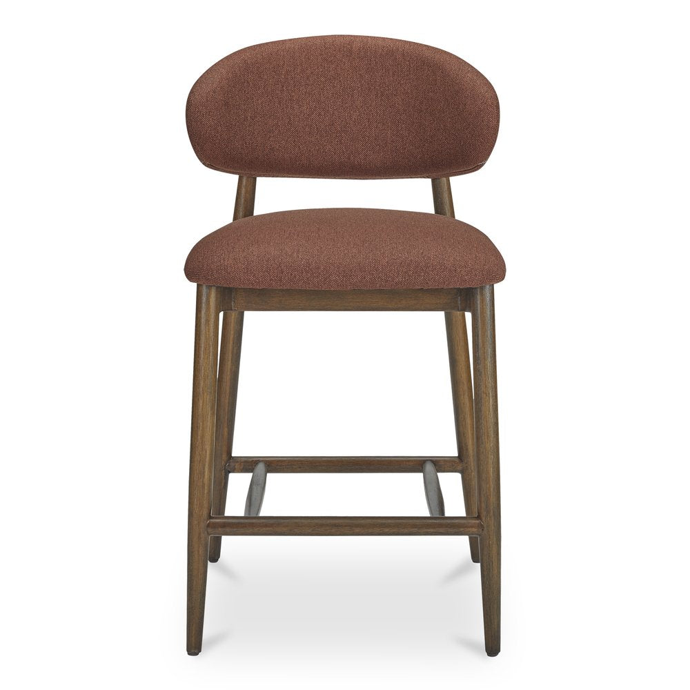 Moes Home - Ellie Counter Stool Rust - ME-1070-22 view 1