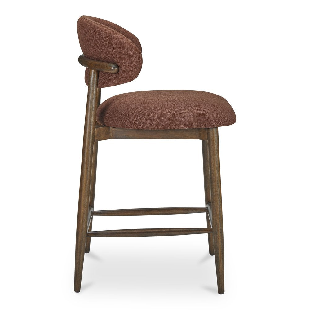 Moes Home - Ellie Counter Stool Rust - ME-1070-22 view 4