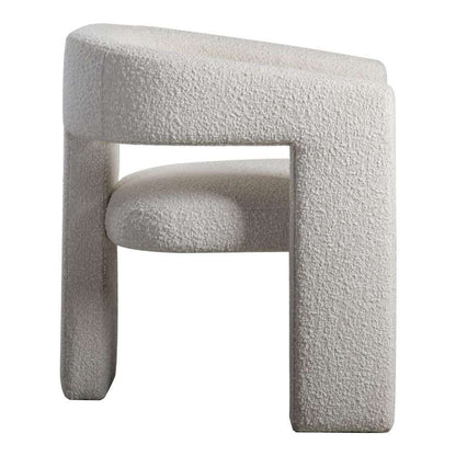 Moes Home - Elo Chair in White and Plywood Frame - ZT-1032-18 veiw 4