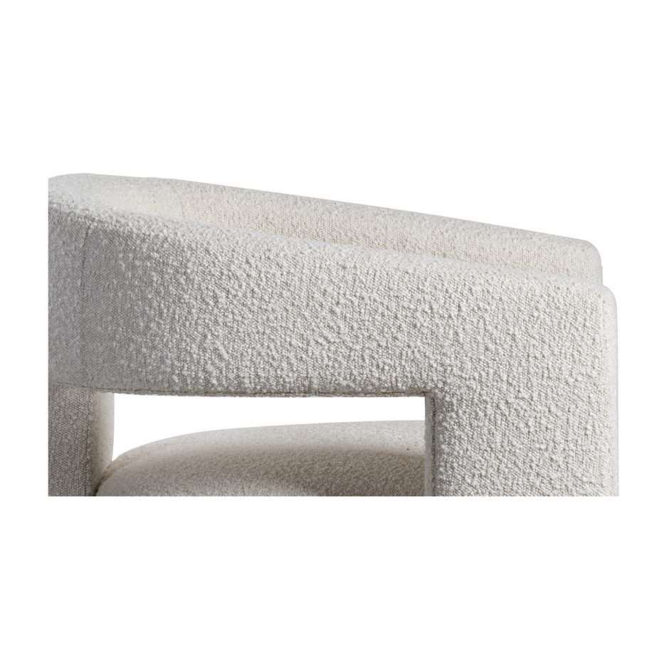 Moes Home - Elo Chair in White and Plywood Frame - ZT-1032-18 veiw 7
