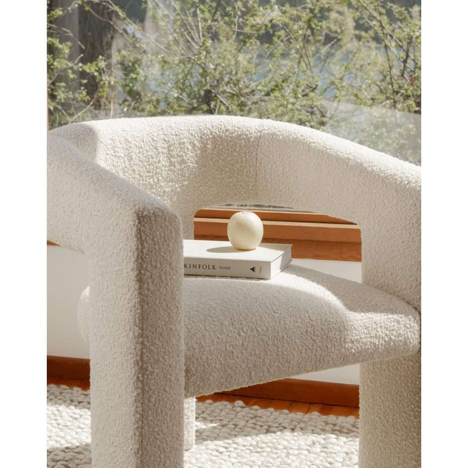 Moes Home - Elo Chair in White and Plywood Frame - ZT-1032-18 veiw 12
