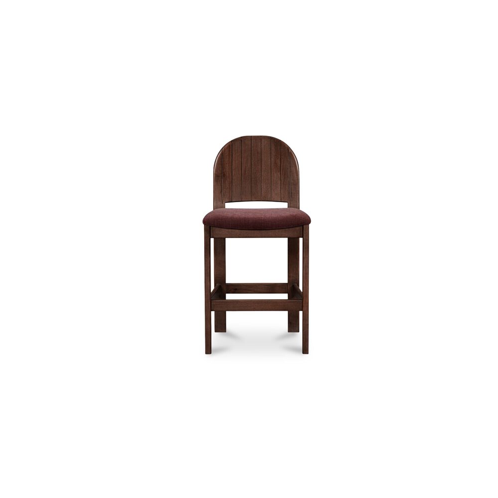 Moes Home - Emil Counter Stool Berry - EF-1005-38 view 1