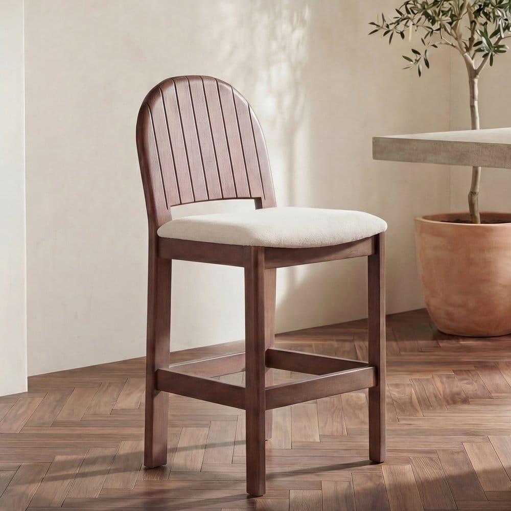 Moes Home - Emil Counter Stool Cream - EF-1005-05 view 7