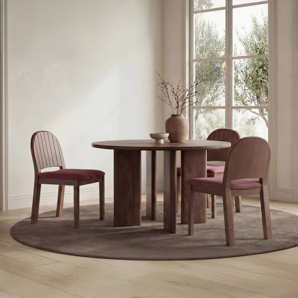 Moes Home - Emil Dining Chair Berry-Set of 2 - EF-1004-38 view 10