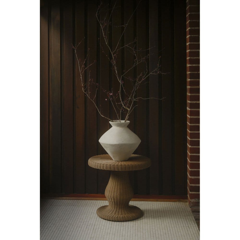 Moes Home - Emmeline Outdoor Side Table Natural - ET-1008-24 view 7