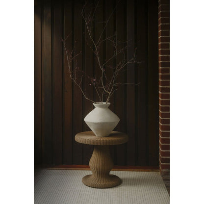 Moes Home - Emmeline Outdoor Side Table Natural - ET-1008-24 view 7