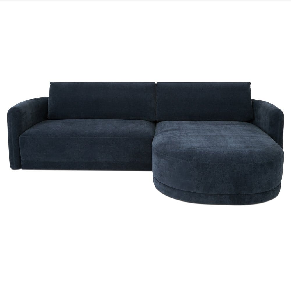 Moes Home - Emmy Sectional Dark Blue Right - VV-1024-19-R-0 view 1
