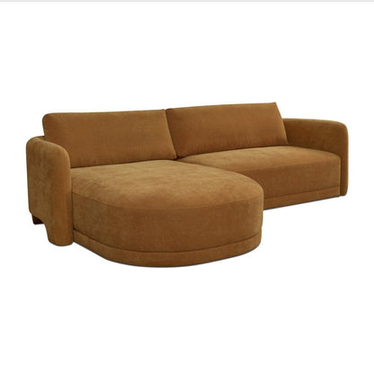 Moes Home - Emmy Sectional Ginger Left - VV-1024-23-L-0 view 3