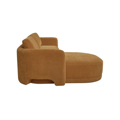 Moes Home - Emmy Sectional Ginger Left - VV-1024-23-L-0 view 4