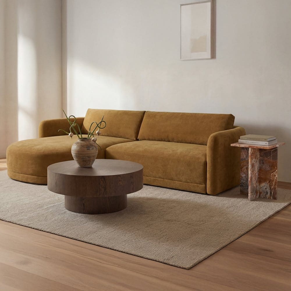 Moes Home - Emmy Sectional Ginger Left - VV-1024-23-L-0 view 9