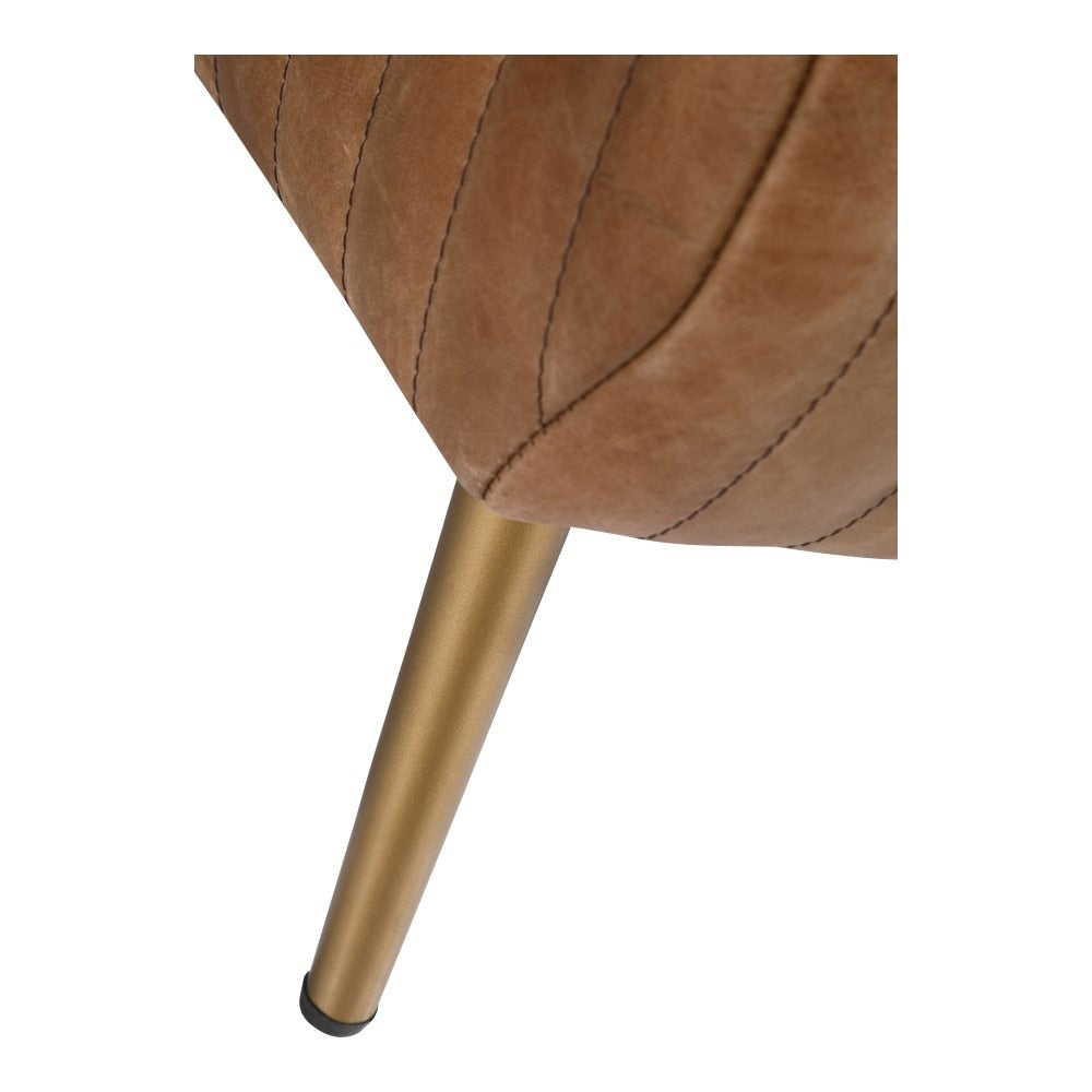 Moes Home - Endora Bench Cappucino - PK-1105-14 veiw 4