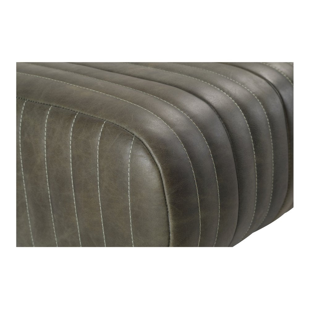 Moes Home - Endora Bench Charred Olive - PK-1105-16 view 5