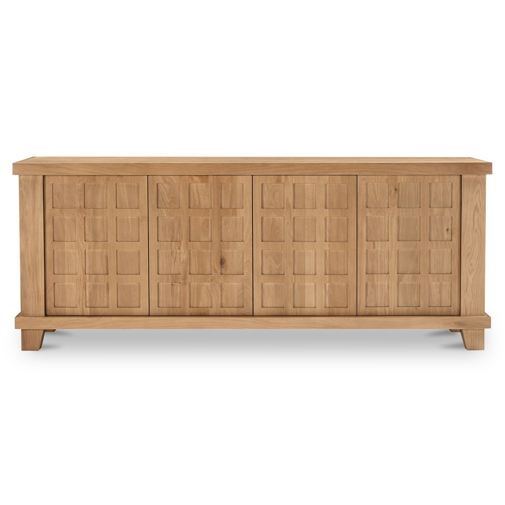 Moes Home - Enya Sideboard Natural Oak - BB-1057-24 view 1