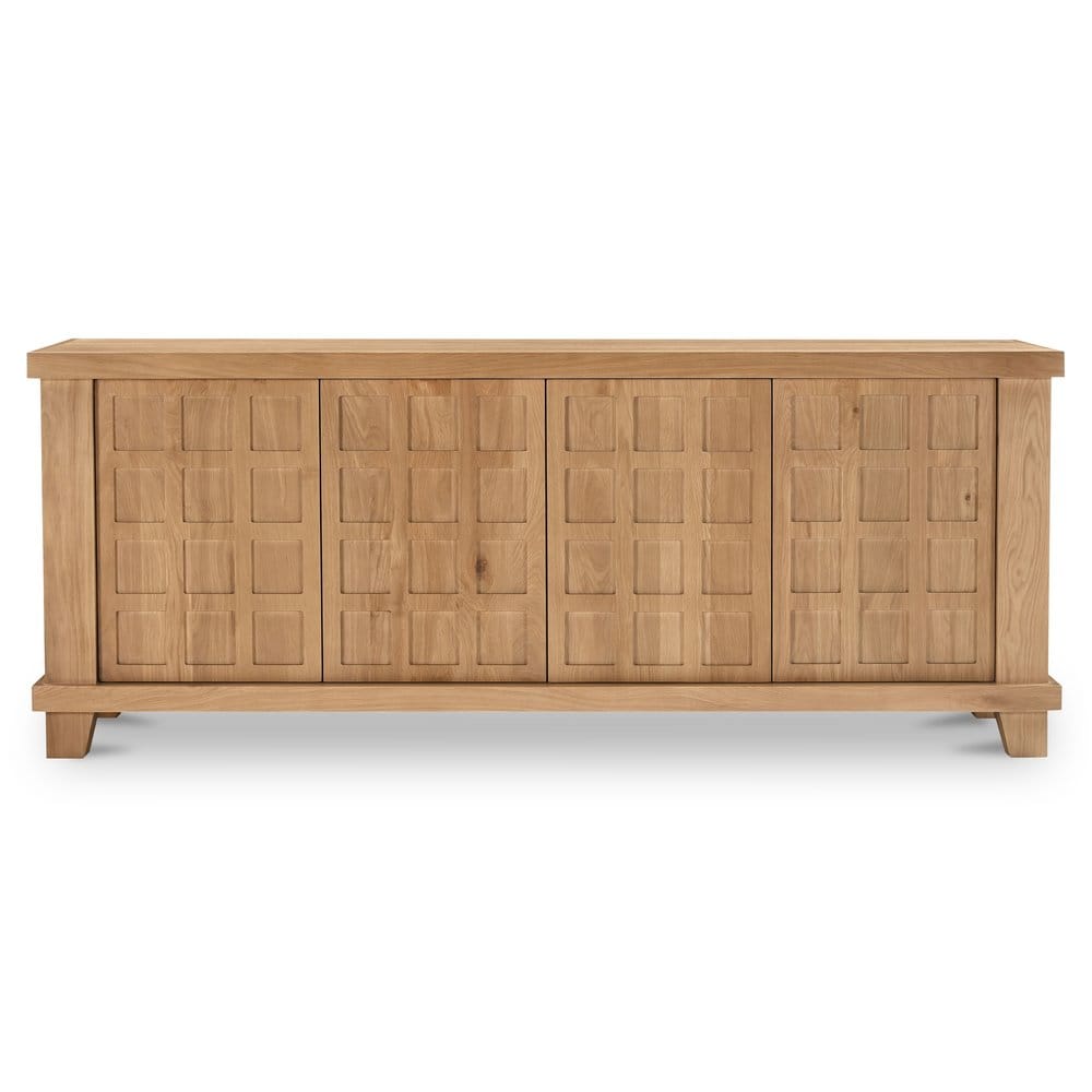 Moes Home - Enya Sideboard Natural Oak - BB-1057-24 view 1