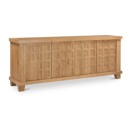 Moes Home - Enya Sideboard Natural Oak - BB-1057-24 view 3