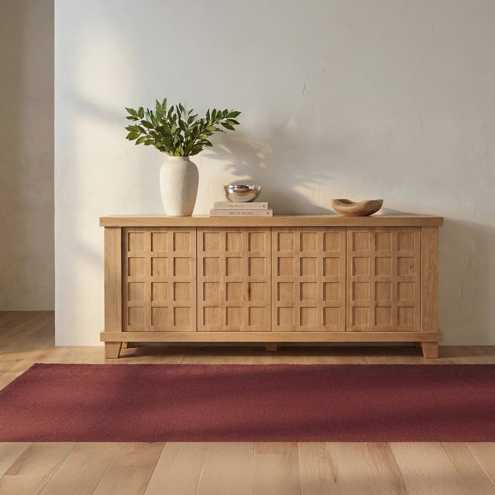 Moes Home - Enya Sideboard Natural Oak - BB-1057-24 view 11