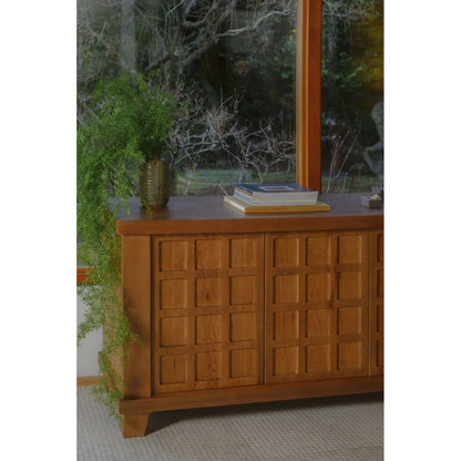Moes Home - Enya Sideboard Red Oak - BB-1057-04 view 13