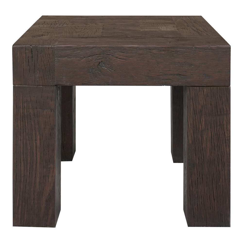 Moes Home - Evander Side Table Rustic Brown - VL-1059-03 veiw 1
