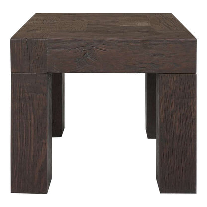 Moes Home - Evander Side Table Rustic Brown - VL-1059-03 veiw 1