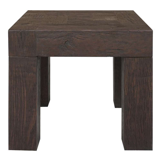 Moes Home - Evander Side Table Rustic Brown - VL-1059-03 veiw 1