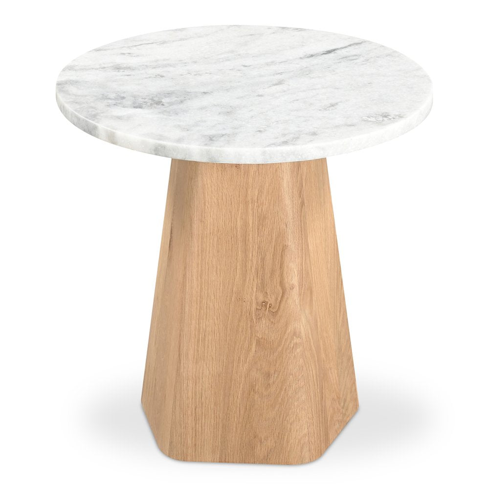 Moes Home - Evelyn Accent Table Ashen Grey Matrix Marble - JD-1091-18-0 view 2