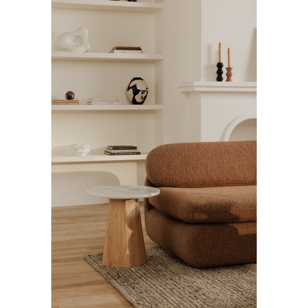 Moes Home - Evelyn Accent Table Ashen Grey Matrix Marble - JD-1091-18-0 view 7