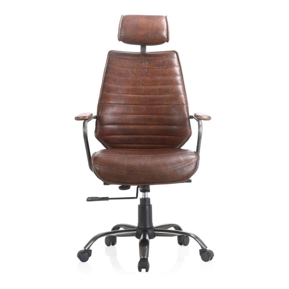 Moes Home - Executive Office Chair in Brown - PK-1081-20 veiw 2