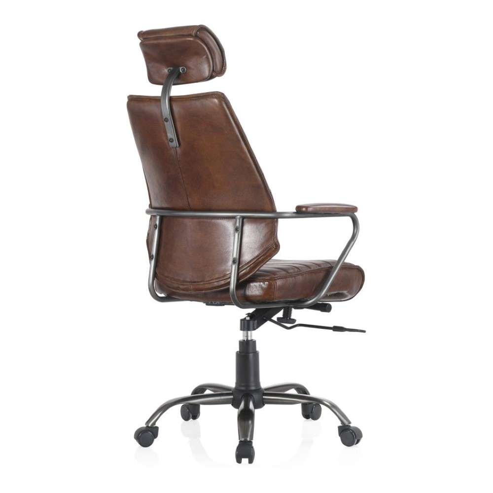 Moes Home - Executive Office Chair in Brown - PK-1081-20 veiw 5