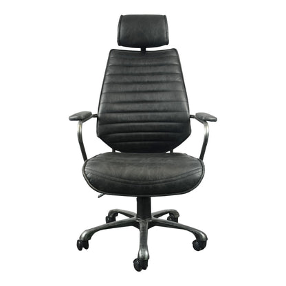 Moes Home - Executive Office Chair in Black - PK-1081-02 veiw 1