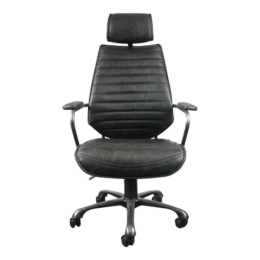 Moes Home - Executive Office Chair in Black - PK-1081-02 veiw 1
