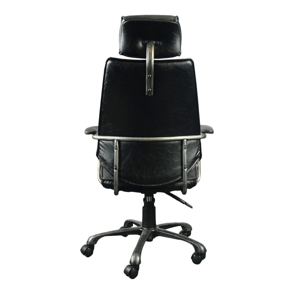 Moes Home - Executive Office Chair in Black - PK-1081-02 veiw 4