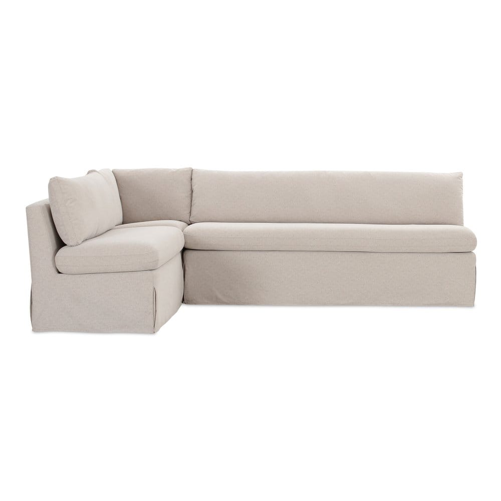 Moes Home - Fable Slipcover Dining Banquette L-Shape Beige 100.5 in. - OA-1068-34 view 1